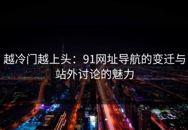 越冷门越上头：91网址导航的变迁与站外讨论的魅力