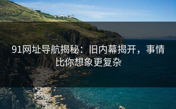 91网址导航揭秘:旧内幕揭开,事情比你想象更复杂 91网址导航揭秘:旧内幕揭开,事情比你想象更复杂