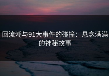 回流潮与91大事件的碰撞：悬念满满的神秘故事